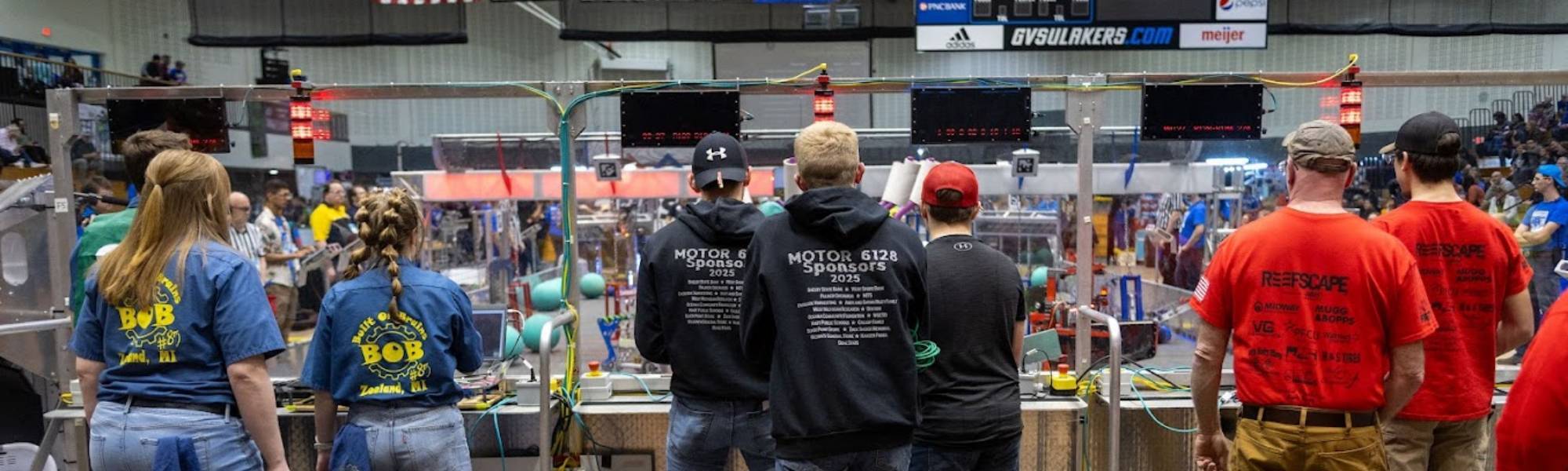 FIRST teams competing at the Fieldhouse